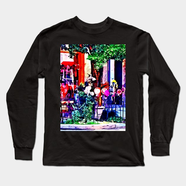 Asheville NC - Gift Shop Long Sleeve T-Shirt by SusanSavad